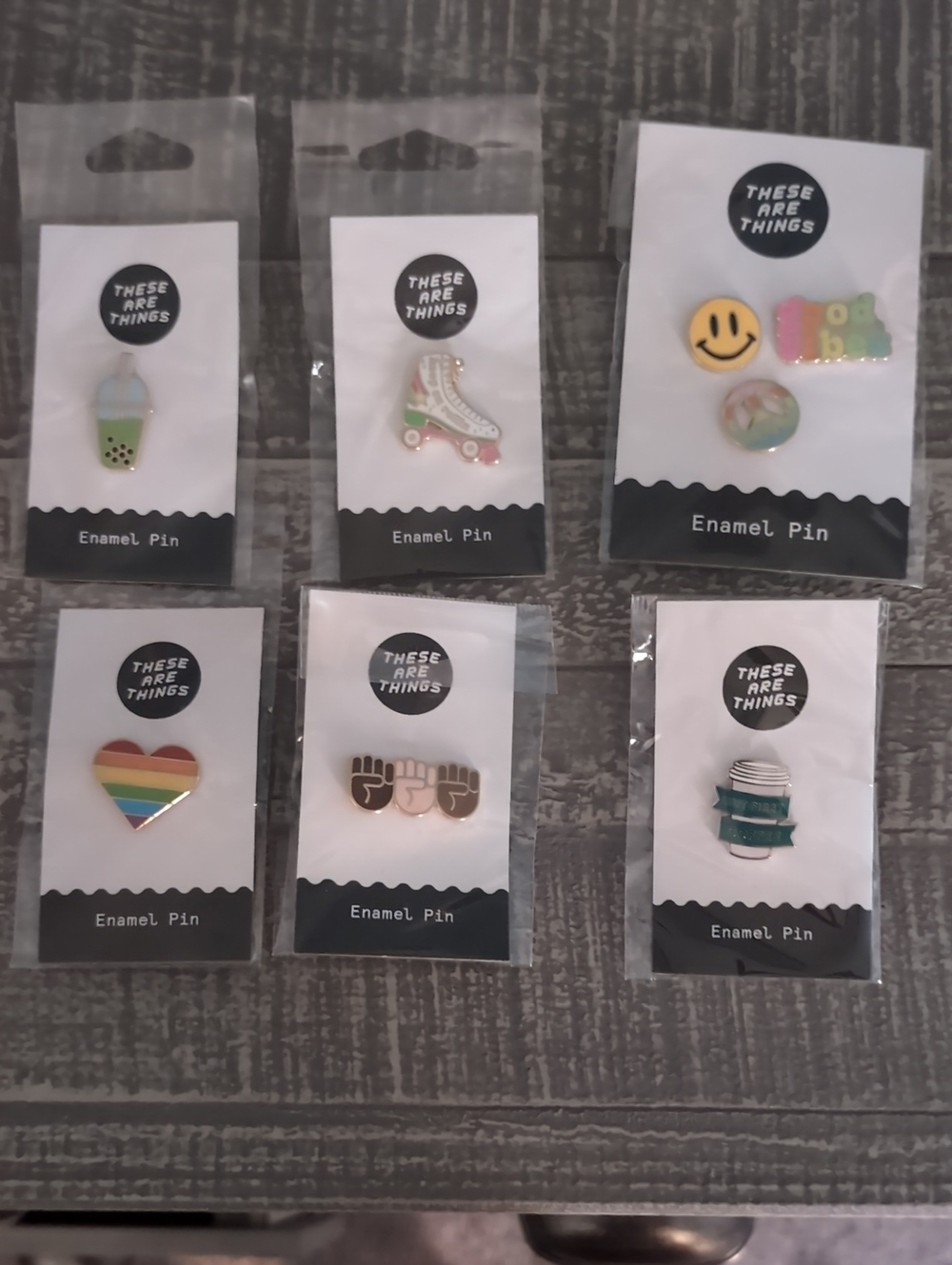 Packs Of Enamel Pins